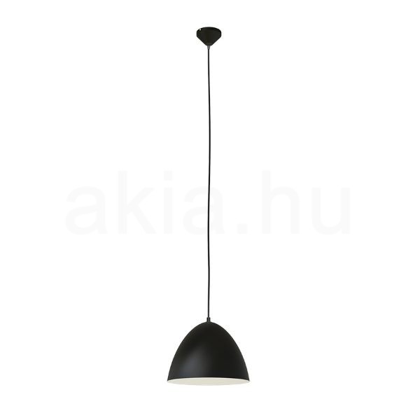 Kép MERYLYN 34 függő lámpa fekete/fehér  230V E27 28W