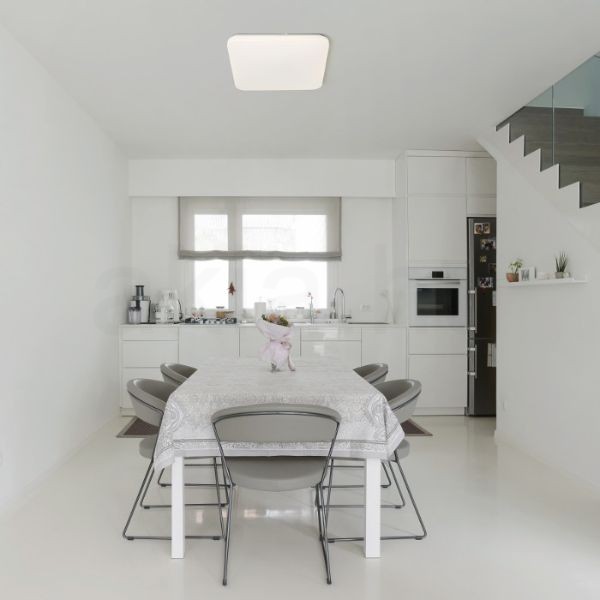 SEMPRE SQ 63 mennyezeti lámpa tej akril 230V LED 76W 3000K