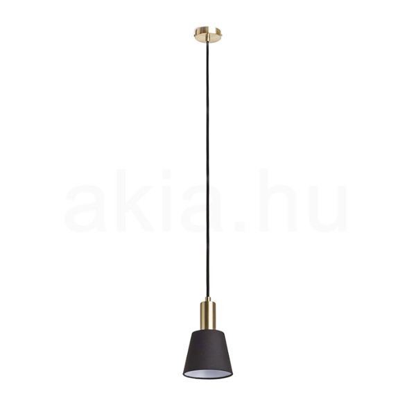Kép ICAR függő lámpa fekete/aranysárga  230V LED E27 11W
