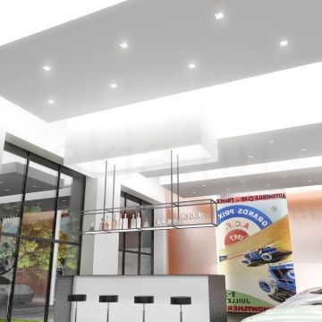 DAG SQ süllyesztett lámpa  gipsz 230V LED GU10 8W