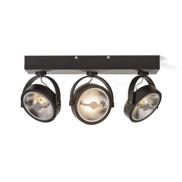 Kép KELLY LED III fali lámpa fekete  230V LED 3x12W 24°  3000K