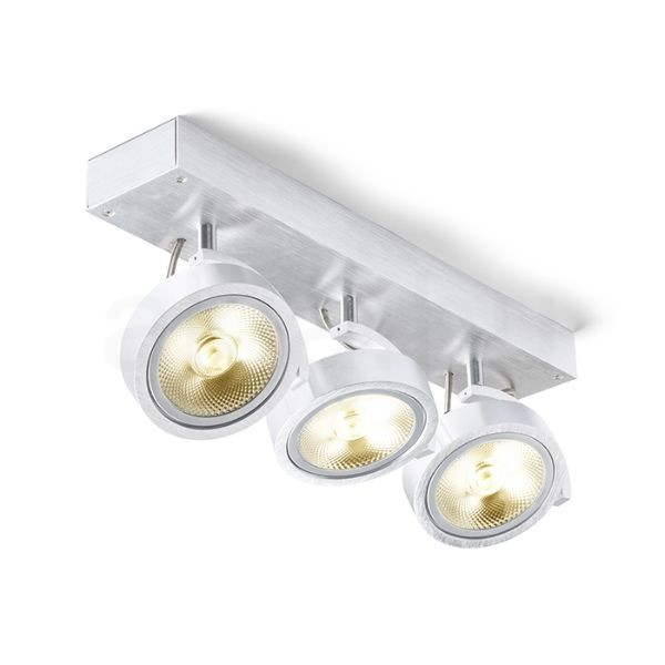 Kép KELLY III fali lámpa  szálcsiszolt alumínium 230V LED G53 3x15W