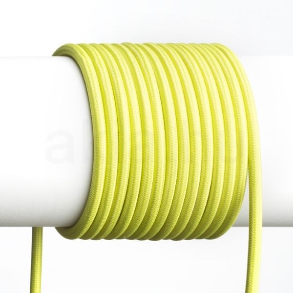 Kép FIT 3x0,75 1fm textil kábel lime  