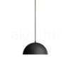 Kép MONROE 30 háromfázisú áramkörös sínre matt fekete/fehér  230V LED E27 11W