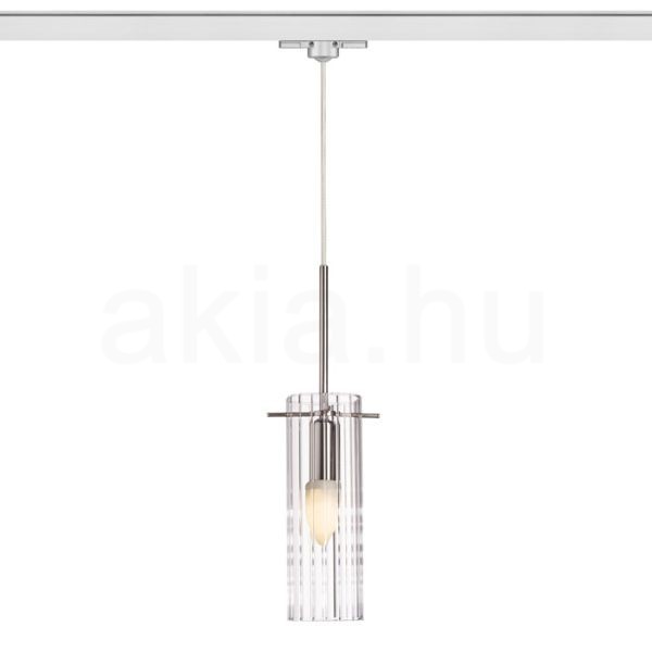Kép GIFT háromfázisú áramkörös sínre  tiszta üveg 230V LED E14 6W