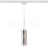 Kép SANSSOUCI háromfázisú áramkörös sínre  krómozott üveg 230V LED E27 15W