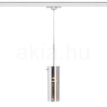 Kép SANSSOUCI háromfázisú áramkörös sínre  krómozott üveg 230V LED E27 15W