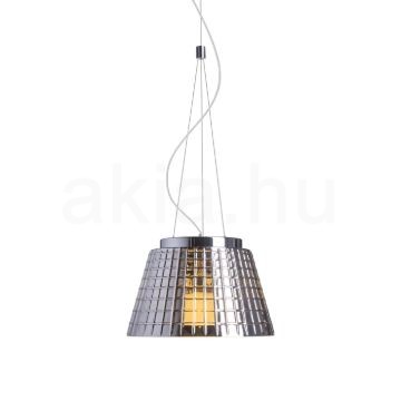 Kép CORONA függő lámpa  krómozott üveg 230V LED E27 15W