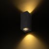 Kép KUBI II antracitszürke 230V LED 2x3W 56° IP54 3000K