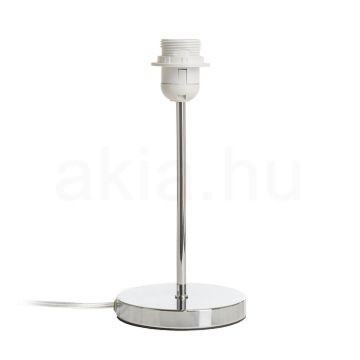 Kép NYC asztali lámpatest  króm 230V LED E27 15W