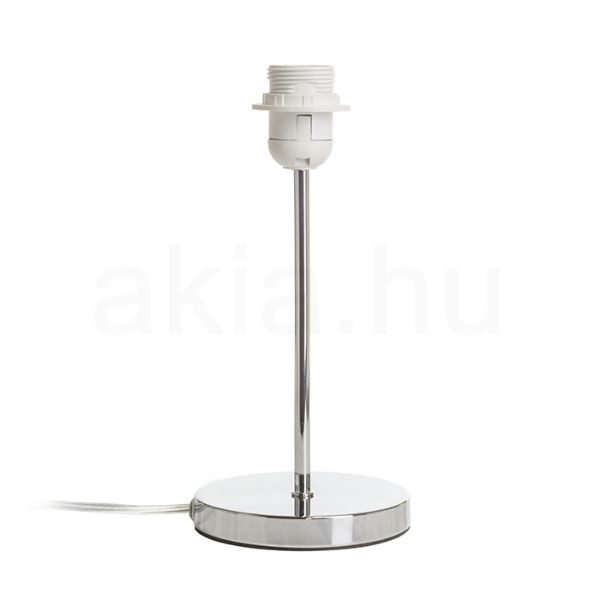 Kép NYC asztali lámpatest  króm 230V LED E27 15W