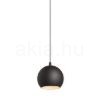 Kép COPA függő lámpa fekete üveg 230V LED E27 11W