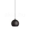 Kép COPA függő lámpa fekete üveg 230V LED E27 11W
