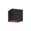 Kép TEMPO 15/15 lámpabúra  Polycotton fekete/arany fólia  max. 28W