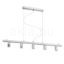 Kép RALLONG V függeszték alap  króm 230V LED E27 5x15W