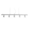 Kép RALLONG V függeszték alap  króm 230V LED E27 5x15W