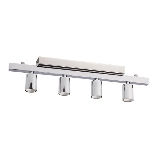 Kép RALLONG IV mennyezeti lámpa alap  króm 230V LED E27 4x15W