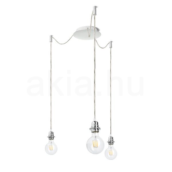 Kép KOMBIX 3 függesztő készlet KA+AK+KF   230V LED E27 3x15W