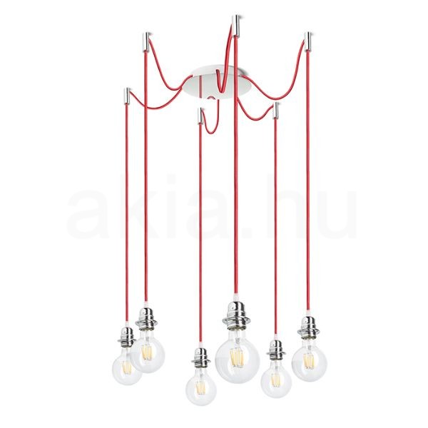 Kép KOMBIX 6 függesztő készlet KA+PK+KF   230V LED E27 6x15W