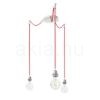 Kép KOMBIX 3 függesztő készlet KA+PK+KF   230V LED E27 3x15W