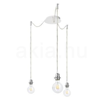 Kép KOMBIX 3 függesztő készlet FEHA+AK+KF   230V LED E27 3x15W