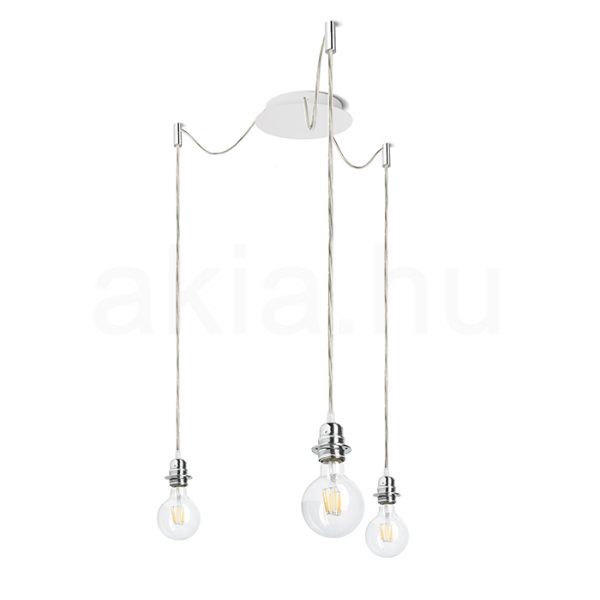 Kép KOMBIX 3 függesztő készlet FEHA+AK+KF   230V LED E27 3x15W