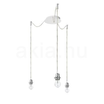 Kép KOMBIX 3 függesztő készlet FEHA+AK+KF   230V LED E27 3x15W