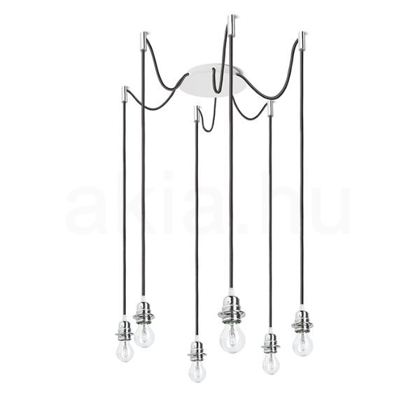 Kép KOMBIX 6 függesztő készlet FEHA+FEKK+KF   230V LED E27 6x15W