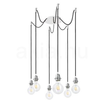 Kép KOMBIX 6 függesztő készlet FEHA+FEKK+KF   230V LED E27 6x15W