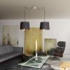 Kép KOMBIX 2 függesztő készlet FEHA+FEKK+KF   230V LED E27 2x15W