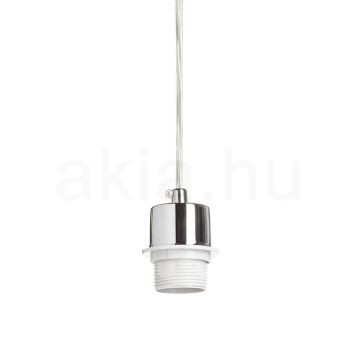 Kép MORE 80 mennyezeti függőlámpa alap  matt nikkel 230V LED E27 3x15W