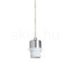 Kép MORE 60 mennyezeti függőlámpa alap  matt nikkel 230V LED E27 3x15W