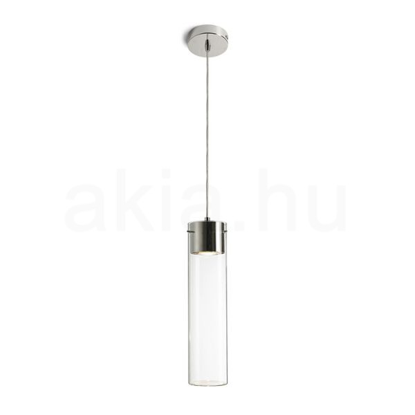 Kép GARNISH függő lámpa  tiszta üveg/króm 230V GU10 9W