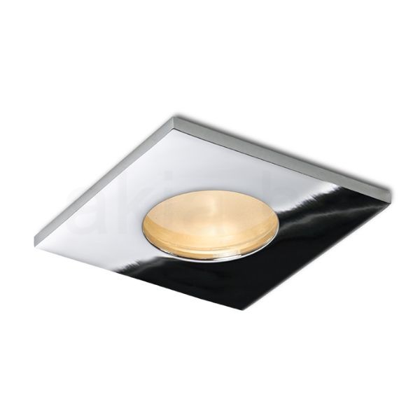 Kép SPLASH SQ süllyesztett lámpa  króm 230V LED GU10 8W IP65