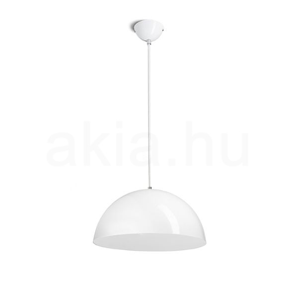 Kép MONROE 40 függő lámpa csillogó fehér/fehér  230V LED E27 30W