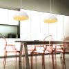 Kép MONROE 40 függő lámpa csillogó fehér/fehér  230V LED E27 30W