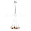 Kép ASTRAL függő lámpa réz üveg/tiszta üveg 230V/12V G4 10x20W