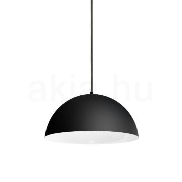 Kép MONROE 40 függő lámpa matt fekete/fehér  230V LED E27 30W