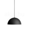 Kép MONROE 40 függő lámpa matt fekete/fehér  230V LED E27 30W