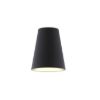 Kép CONNY 25/30 asztali lámpaernyő Polycotton fekete/arany fólia max. 23W