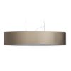 Kép CASUAL 120/25 lámpabúra  Monaco galamb szürke/ezüst PVC  max. 23W