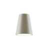 Kép CONNY 25/30 asztali lámpaernyő Monaco galamb szürke/ezüst PVC max. 23W