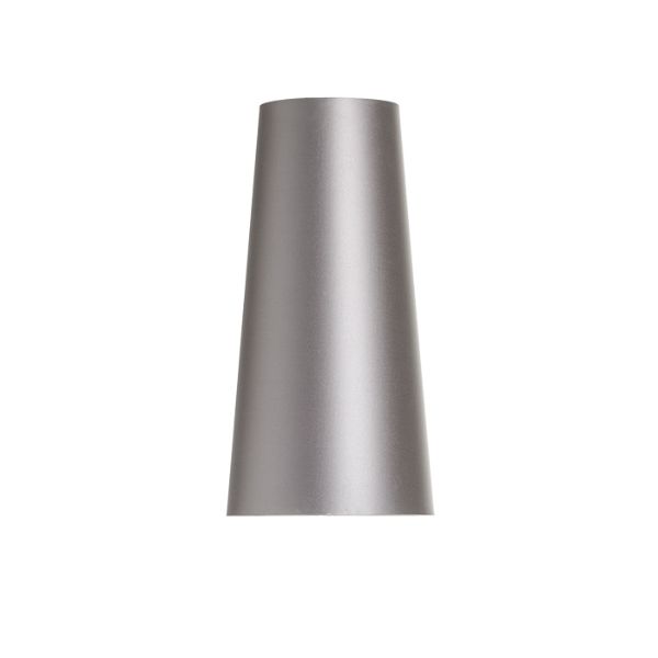 Kép CONNY 15/30 asztali lámpaernyő Monaco galamb szürke/ezüst PVC max. 23W