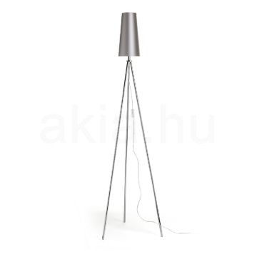Kép CONNY 15/30 asztali lámpaernyő Monaco galamb szürke/ezüst PVC max. 23W
