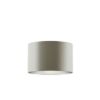 Kép RON 40/25 lámpabúra  Monaco galamb szürke/ezüst PVC  max. 23W
