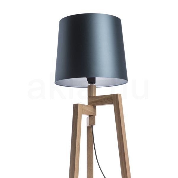 Kép CONNY 35/30 állólámpa búra  Monaco benzin kék/ezüst PVC  max. 23W