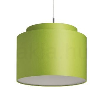 Kép DOUBLE 40/30 lámpabúra  Chintz lime/fehér PVC  max. 23W