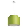 Kép DOUBLE 40/30 lámpabúra  Chintz lime/fehér PVC  max. 23W