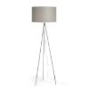 Kép RON 40/25 lámpabúra  Chintz világosszürke/fehér PVC  max. 23W