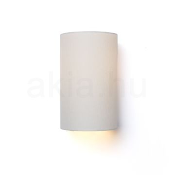 Kép RON W 15/25 fali lámpa  Chintz világosszürke/fehér PVC 230V LED E27 15W